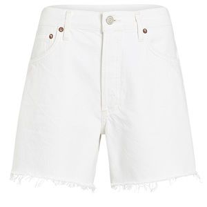 AGolde Reese Shorts in Tissue